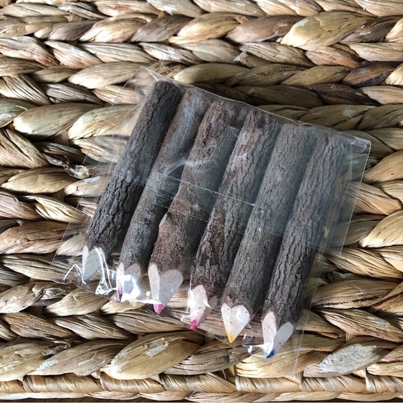 Natural wood color pencil set - Picture 1 of 1